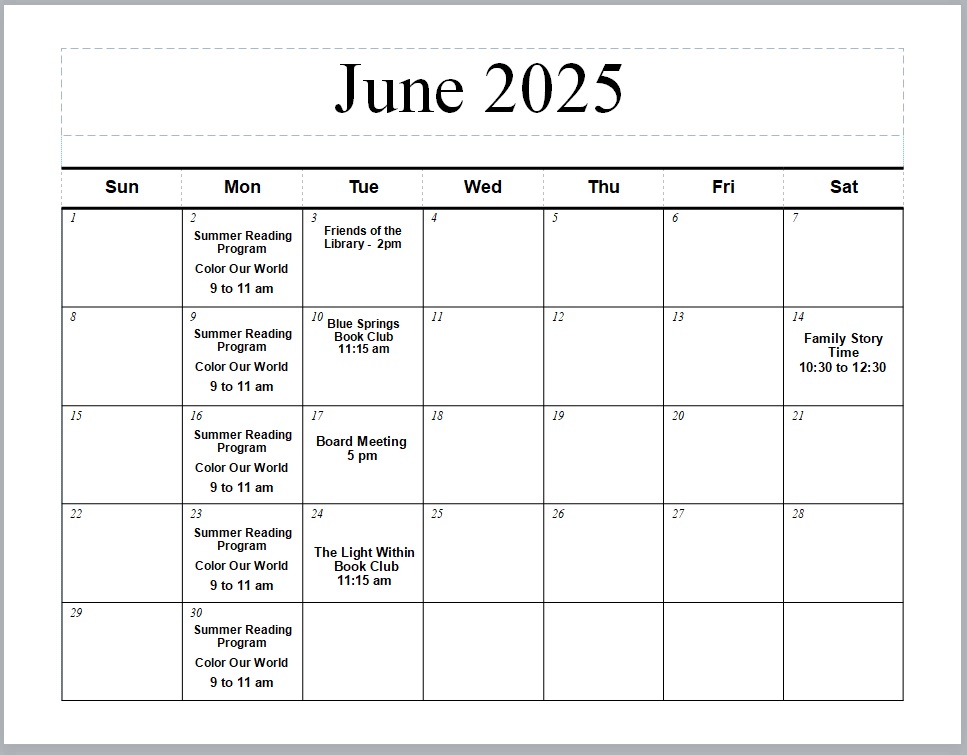 June 2025
