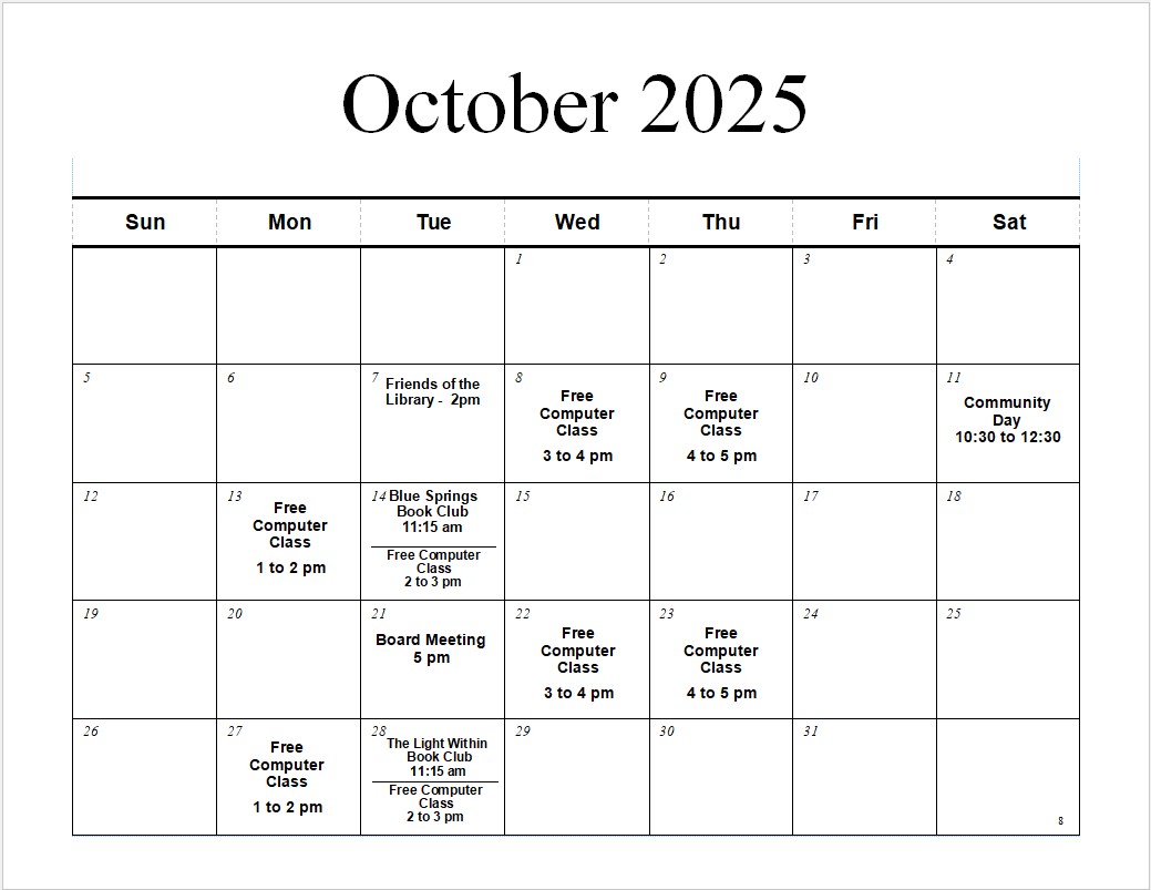 October 2025